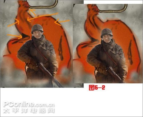 photoshop制作《集結(jié)號》非官方海報 photoshop制作《集結(jié)號》非官方海報