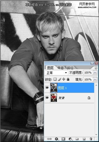 photoshop教程:頹廢風(fēng)格非主流國外帥哥_網(wǎng)頁設(shè)計
