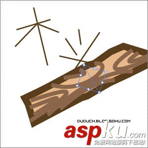 Photoshop個性畫筆制作可愛木頭字 Photoshop,木頭字