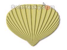 photoshop濾鏡實例:制作彩色小貝殼