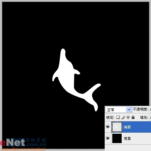 photoshop實例教程:海豚頂珠寶石耳墜