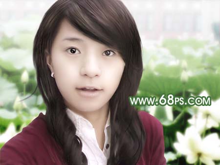 photoshop突出mm照片意境讓畫面清晰