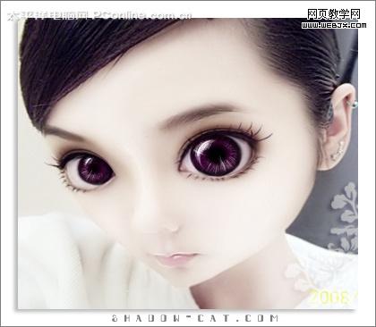 超可愛！photoshop把真人照做成sd娃娃