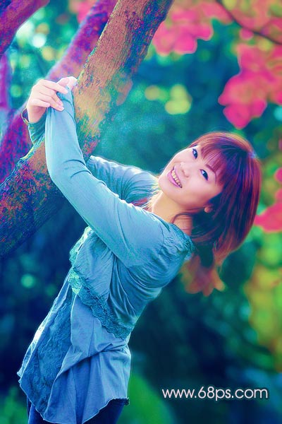 photoshop調色:使mm照片顏色豐富多彩