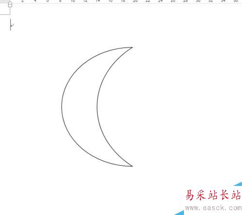 word 怎么畫(huà)月亮?