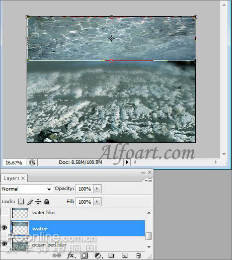 ps輕松制作魅力無限的水底場景