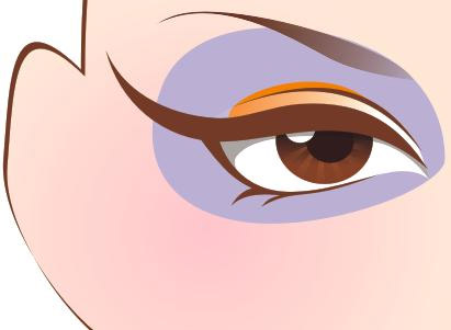 photoshop鼠繪:矢量人物眼睛的畫法