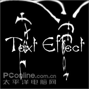 photoshop實例教程:環形放射文字 photoshop實例教程:環形放射文字