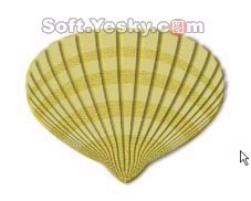 photoshop濾鏡實例:制作彩色小貝殼