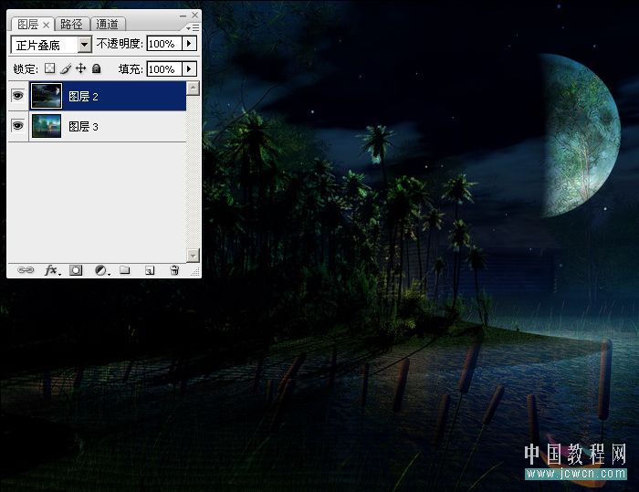 photoshop入門教程:圖層混合模式_webjx.com