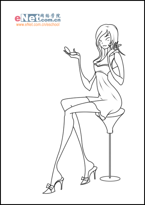 無限靚麗 photoshop打造氣質(zhì)美女_網(wǎng)頁設(shè)計webjx.com轉(zhuǎn)載