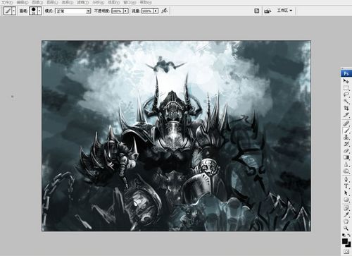 photoshop cs3繪制“困斗”過程全記錄 photoshop cs3繪制“困斗”過程全記錄