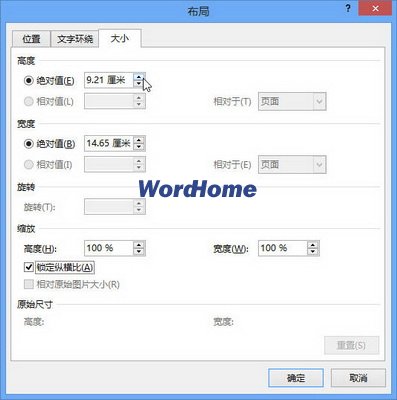 大小選項(xiàng)卡