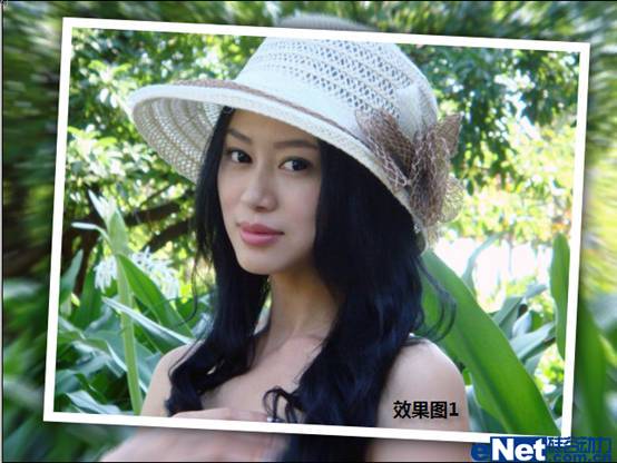 photoshop cs3教程:簡單制作畫中畫