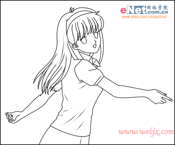 photoshop打造心跳回憶美女詩織