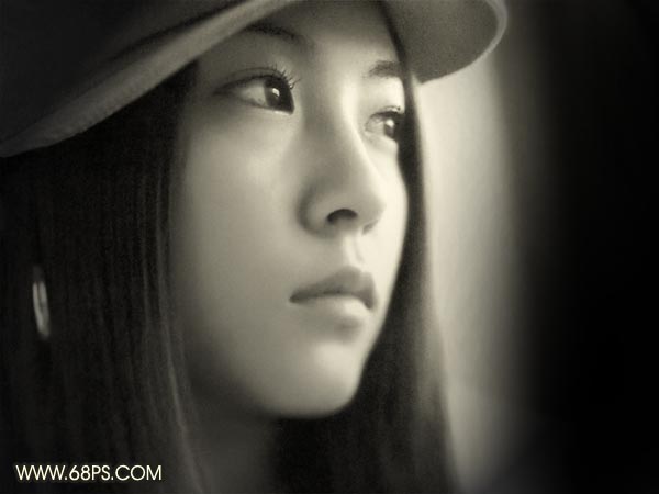 photoshop照片處理教程:美女在期盼什么?_網(wǎng)頁設(shè)計(jì)webjx.com