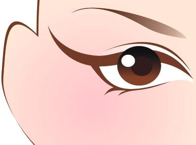 photoshop鼠繪:矢量人物眼睛的畫法