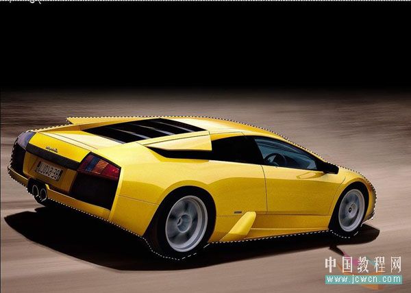 photoshop歷史記錄畫筆為跑車做幻影