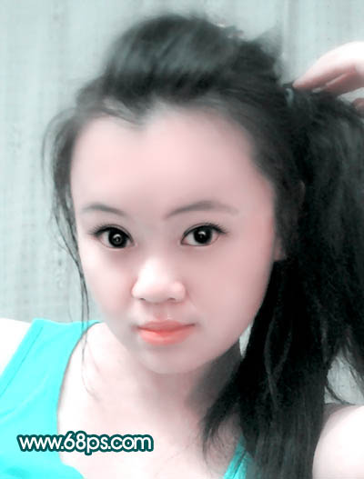 photoshop教程:這樣制作網絡美女