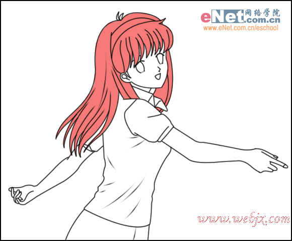 photoshop打造心跳回憶美女詩織