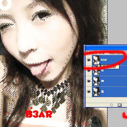 photoshop非主流mm照片簡單調色及美化教程_網頁設計webjx.com整理