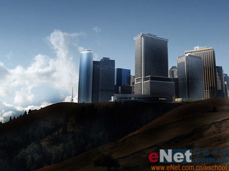 photoshop照片合成:壯觀輝煌的都市