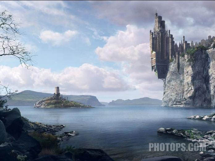 photoshop創(chuàng)意合成:制作動(dòng)漫游戲場景_webjx.com