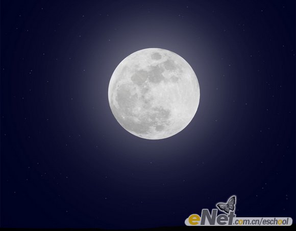 photoshop照片合成教程:月夜飛翔