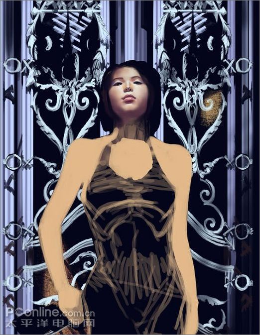 photoshop繪制《女刺客》插畫 photoshop繪制《女刺客》插畫