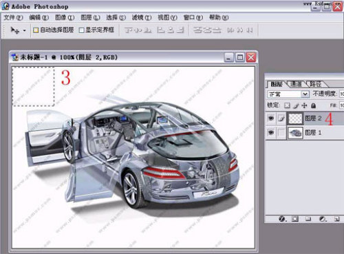 photoshop巧妙去除重復(fù)規(guī)則排列水印_網(wǎng)頁設(shè)計(jì)webjx.com整理