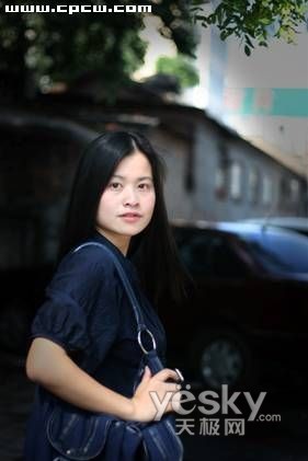 photoshop曲線處理暗角打造時尚大片