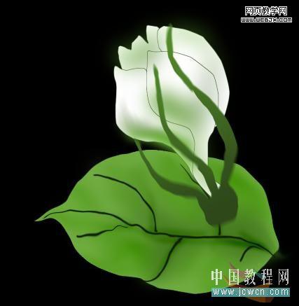 photoshop鼠繪教程:繪制康師傅茉莉清茶圖解_中國教程網
