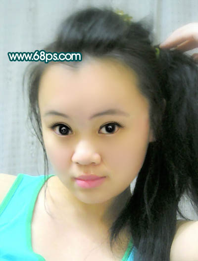 photoshop教程:這樣制作網絡美女