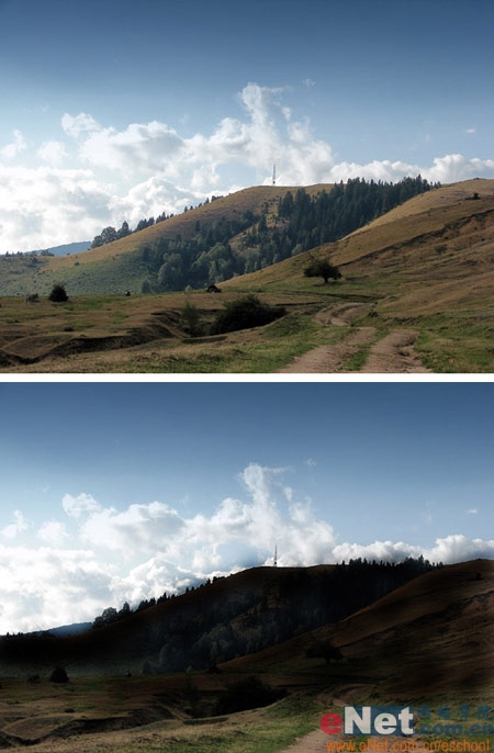 photoshop照片合成:壯觀輝煌的都市