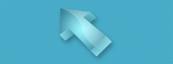 photoshop繪制3d立體發(fā)光箭頭_webjx.com編譯