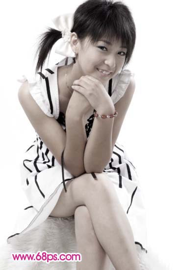 photoshop教程:mm照片全身美容磨皮