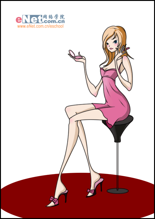 無限靚麗 photoshop打造氣質(zhì)美女_網(wǎng)頁設(shè)計webjx.com轉(zhuǎn)載