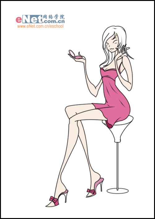 無限靚麗 photoshop打造氣質(zhì)美女_網(wǎng)頁設(shè)計webjx.com轉(zhuǎn)載