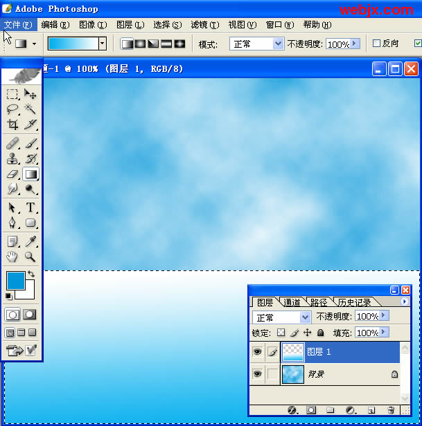 photoshop簡單繪制可愛卡通風格海浪效果