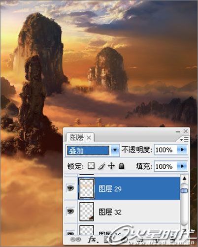 photoshop打造石像觀音完美場景