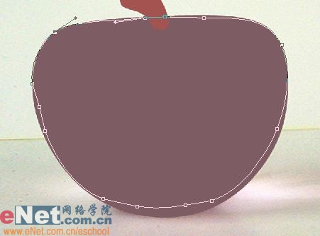 photoshop教程:制作漂亮的水晶蘋果_網頁設計webjx.com轉載