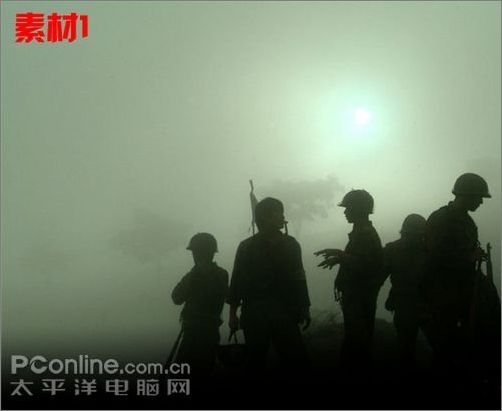 photoshop制作《集結(jié)號》非官方海報 photoshop制作《集結(jié)號》非官方海報