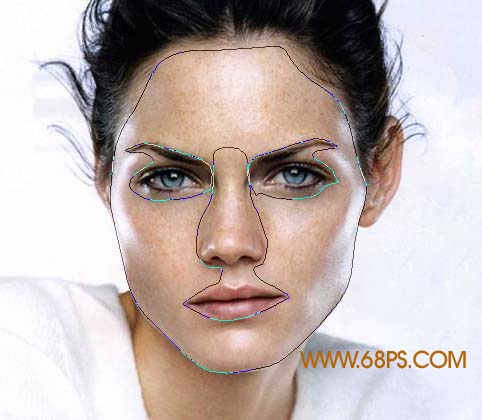 photoshop還原mm水晶亮麗肌膚