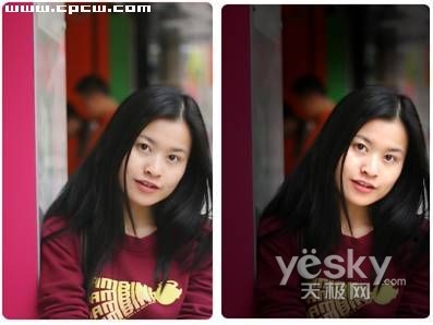 巧用photoshop的暗角處理打造時尚大片