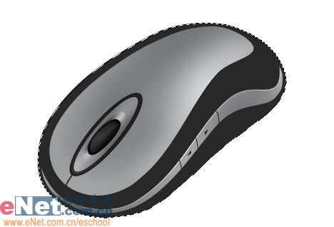 photoshop鼠繪俺家的無線鼠標_webjx.com