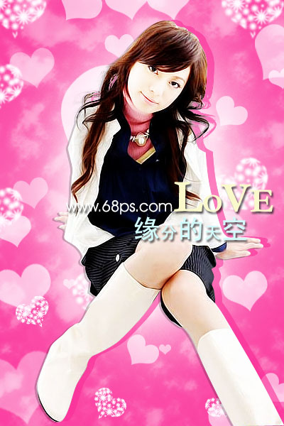 巧用photoshop自定義形狀制作夢幻簽名