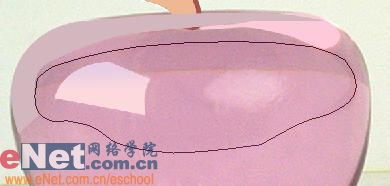 photoshop教程:制作漂亮的水晶蘋果_網頁設計webjx.com轉載