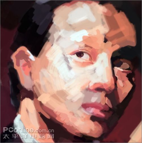 photoshop wacom繪制張國榮教程 photoshop wacom繪制張國榮教程