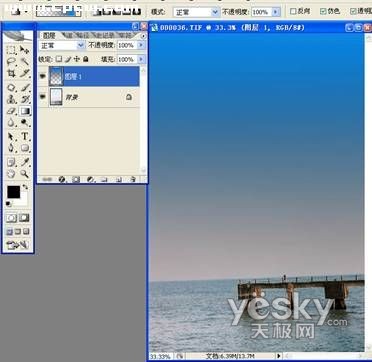 photoshop漸變功能輕松改變照片色彩