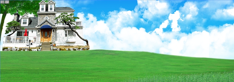 ps教程:韓國網頁模板的banner合成方法